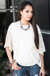 Paparazzi Take Heart - Silver - Bracelet - Toggle Closure - Heart Bracelet - $5 Jewelry With Ashley Swint