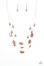 Load image into Gallery viewer, Paparazzi Top ZEN - Copper - Necklace &amp; Earrings - $5 Jewelry with Ashley Swint