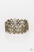 Load image into Gallery viewer, Paparazzi When Yin Met Yang - Brass - Ornate Stretchy Band Bracelet - $5 Jewelry with Ashley Swint