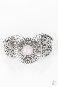 Paparazzi Avant-VANGUARD - Silver Gray Bead - Bracelet - $5 Jewelry With Ashley Swint