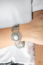 Load image into Gallery viewer, Paparazzi Avant-VANGUARD - Silver Gray Bead - Bracelet - $5 Jewelry With Ashley Swint