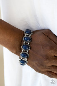 Paparazzi Colorful Carnivals - Blue - Bracelet - $5 Jewelry With Ashley Swint