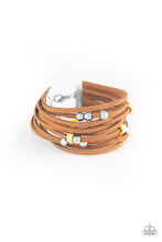 Load image into Gallery viewer, Paparazzi Colorfully Coachella - Yellow Wooden Beads - Bracelet - $5 Jewelry With Ashley Swint