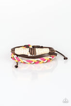 Load image into Gallery viewer, Paparazzi I Like To Hike - Brown (Multi) - Leather Bracelet - $5 Jewelry With Ashley Swint