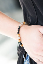 Load image into Gallery viewer, Paparazzi Laid Back - Brown Beads - Sliding Knot Bracelet - $5 Jewelry With Ashley Swint