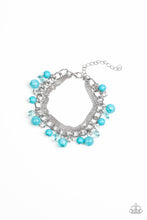 Load image into Gallery viewer, Paparazzi Let Me SEA! - Blue - Rhinestone Bracelet - $5 Jewelry With Ashley Swint
