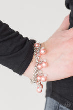 Load image into Gallery viewer, Paparazzi Manhattan Musical - Orange / Coral Pearls - Bracelet - $5 Jewelry With Ashley Swint
