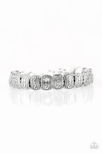 Load image into Gallery viewer, Paparazzi Montezuma Mountains - Silver - Wire Wrap - Bracelet - $5 Jewelry With Ashley Swint