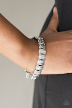 Load image into Gallery viewer, Paparazzi Montezuma Mountains - Silver - Wire Wrap - Bracelet - $5 Jewelry With Ashley Swint