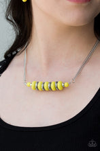 Load image into Gallery viewer, Paparazzi On Mountain Time - Yellow Beading - Double Strand Chain - Necklace and matching Earrings - $5 Jewelry With Ashley Swint