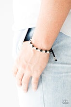 Load image into Gallery viewer, Paparazzi Port Of Call - Black - Sliding Knot - Urban Bracelet - $5 Jewelry With Ashley Swint