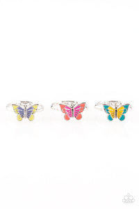 Paparazzi Starlet Shimmer Butterfly Rings - 10 - Bright Colors - $5 Jewelry With Ashley Swint
