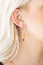 Load image into Gallery viewer, Paparazzi Street Beat - Gold - Necklace and matching Earrings - $5 Jewelry With Ashley Swint