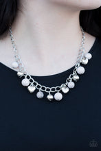 Load image into Gallery viewer, Paparazzi Summer Fling - Silver Beads - Necklace &amp; Earrings - $5 Jewelry With Ashley Swint
