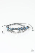 Load image into Gallery viewer, Paparazzi Trendy Tourist - Blue - Sliding Knot Bracelet - $5 Jewelry With Ashley Swint