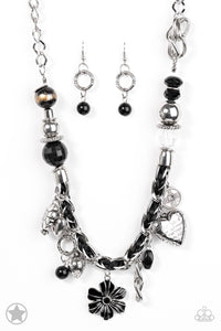 PAPARAZZI Charmed, I Am Sure - Black - $5 Jewelry with Ashley Swint