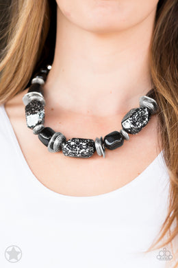 PAPARAZZI In Good Glazes - Black - $5 Jewelry with Ashley Swint