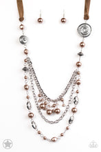Load image into Gallery viewer, Paparazzi All the trimmings - Brown Necklace - $5 Jewelry with Ashley Swint