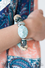 Load image into Gallery viewer, PAPARAZZI Glaze of Glory - Blue - BLOCKBUSTER - $5 Jewelry with Ashley Swint