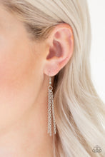 Load image into Gallery viewer, Paparazzi From Sunup To Sundown - Silver Sunburst Pendant - Necklace and matching Earrings - $5 Jewelry With Ashley Swint