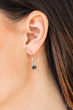 Load image into Gallery viewer, Paparazzi Money Mood - Blue Rhinestones - Necklace &amp; Earrings - $5 Jewelry With Ashley Swint