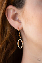 Load image into Gallery viewer, Paparazzi Perfect MISMATCH - Gold - Necklace and matching Earrings - $5 Jewelry With Ashley Swint
