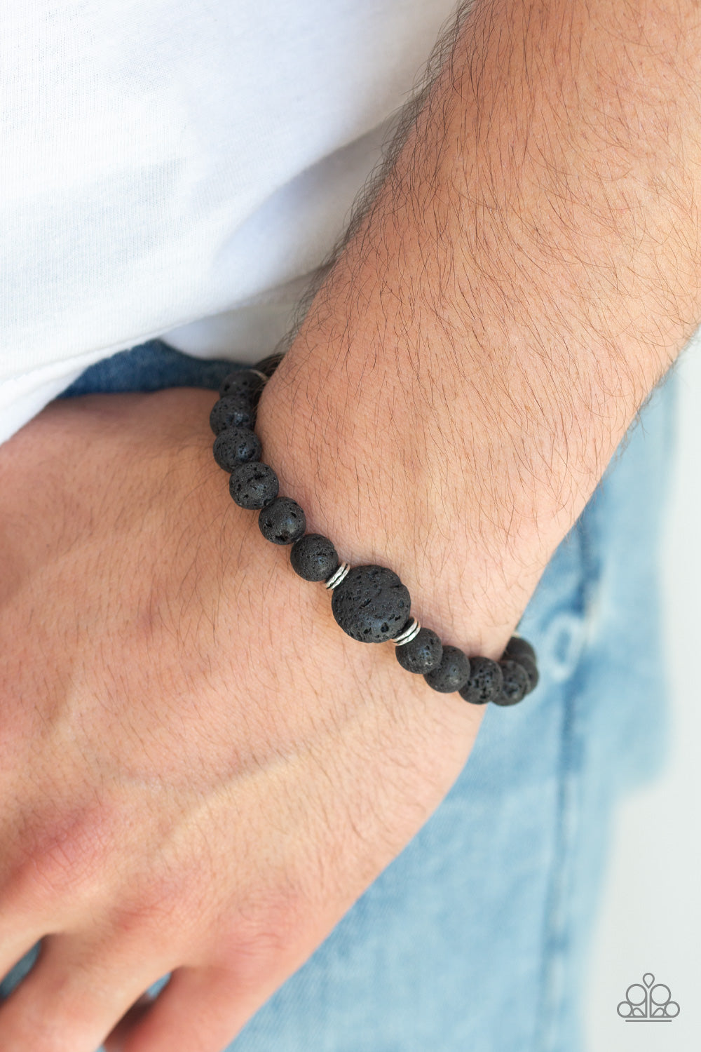 Lava rock sale bracelet paparazzi