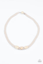 Load image into Gallery viewer, Paparazzi Redwood Forest - White - Wooden Beads - Urban Necklace - $5 Jewelry With Ashley Swint