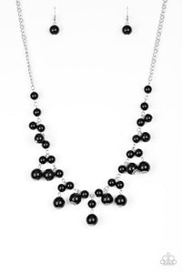 Paparazzi Soon To Be Mrs. - Black - Necklace & Earrings