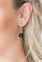 Load image into Gallery viewer, Paparazzi Soon To Be Mrs. - Black - Necklace &amp; Earrings - $5 Jewelry With Ashley Swint