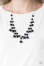 Load image into Gallery viewer, Paparazzi Soon To Be Mrs. - Black - Necklace &amp; Earrings - $5 Jewelry With Ashley Swint