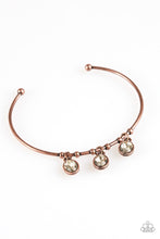Load image into Gallery viewer, Sparkling Splendor - Copper - Bracelet - $5 Jewelry With Ashley Swint