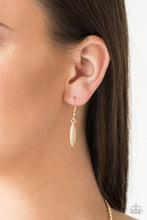 Load image into Gallery viewer, Paparazzi Terra Trailbreaker - Gold - Necklace and matching Earrings - $5 Jewelry With Ashley Swint