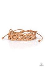 Load image into Gallery viewer, Paparazzi Boondocks and Bonfires - Brown Cording - Nautical - Bracelet - $5 Jewelry With Ashley Swint