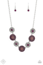 Load image into Gallery viewer, Paparazzi Farmers Market Fashionista - Purple - Necklace &amp; Earrings - Fashion Fix November 2021 - $5 Jewelry with Ashley Swint