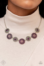 Load image into Gallery viewer, Paparazzi Farmers Market Fashionista - Purple - Necklace &amp; Earrings - Fashion Fix November 2021 - $5 Jewelry with Ashley Swint