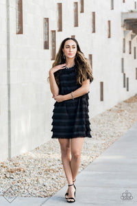 Paparazzi Save for a REIGNy Day - Silver - Earrings - Trend Blend / Fashion Fix Exclusive January 2021 - $5 Jewelry with Ashley Swint