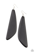 Load image into Gallery viewer, PRE-ORDER - Paparazzi Scuba Dream - Black - Earrings - $5 Jewelry with Ashley Swint