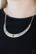 Load image into Gallery viewer, Paparazzi Arizona Adventure - Purple - Necklace &amp; Earrings - $5 Jewelry With Ashley Swint