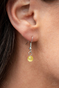 Paparazzi Hook, VINE, and Sinker - Yellow Moonstone - Necklace and matching Earrings - $5 Jewelry With Ashley Swint