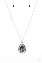 Load image into Gallery viewer, Paparazzi Total Tranquility - Blue - Moonstone Necklace and matching Earrings - $5 Jewelry With Ashley Swint