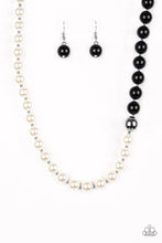 Load image into Gallery viewer, Paparazzi 5th Avenue A-Lister - Black - White Pearls - Necklace &amp; Earrings - $5 Jewelry with Ashley Swint
