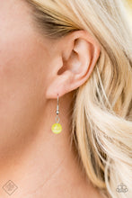 Load image into Gallery viewer, Paparazzi Ethereal Experience - Yellow - Necklace - Trend Blend / Fashion Fix Exclusive - August 2020 - $5 Jewelry with Ashley Swint