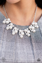 Load image into Gallery viewer, PRE-ORDER - Paparazzi Renown Refinement - White Pearls - Necklace &amp; Earrings - Trend Blend Fashion Fix Exclusive October 2021 - $5 Jewelry with Ashley Swint