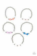 Load image into Gallery viewer, Paparazzi Starlet Shimmer Bracelets - 10 - Beads in Coral, Pink, Purple, Blue and White - $5 Jewelry with Ashley Swint