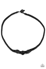 Load image into Gallery viewer, Paparazzi Redwood Forest - Black - Black Wooden Beads - Urban Necklace - $5 Jewelry With Ashley Swint
