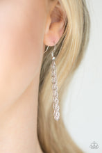 Load image into Gallery viewer, Paparazzi Summer Sunbeam - Red Stone - Silver Necklace and matching Earrings - $5 Jewelry with Ashley Swint