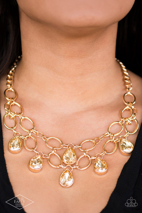 Paparazzi Show-Stopping Shimmer - Gold - Blockbuster Exclusive Color