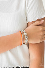 Load image into Gallery viewer, Paparazzi Beyond The Basics - Orange Beads - Set of 3 Bracelets - $5 Jewelry With Ashley Swint