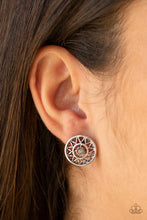 Load image into Gallery viewer, Paparazzi Sunlit Splendor - Multi - Opalescent Rhinestone - Post Earrings - $5 Jewelry with Ashley Swint